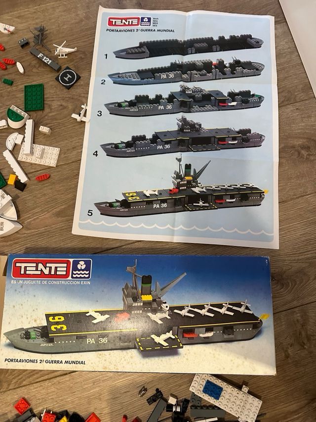 Tende Fragata e Portaerei Antichi