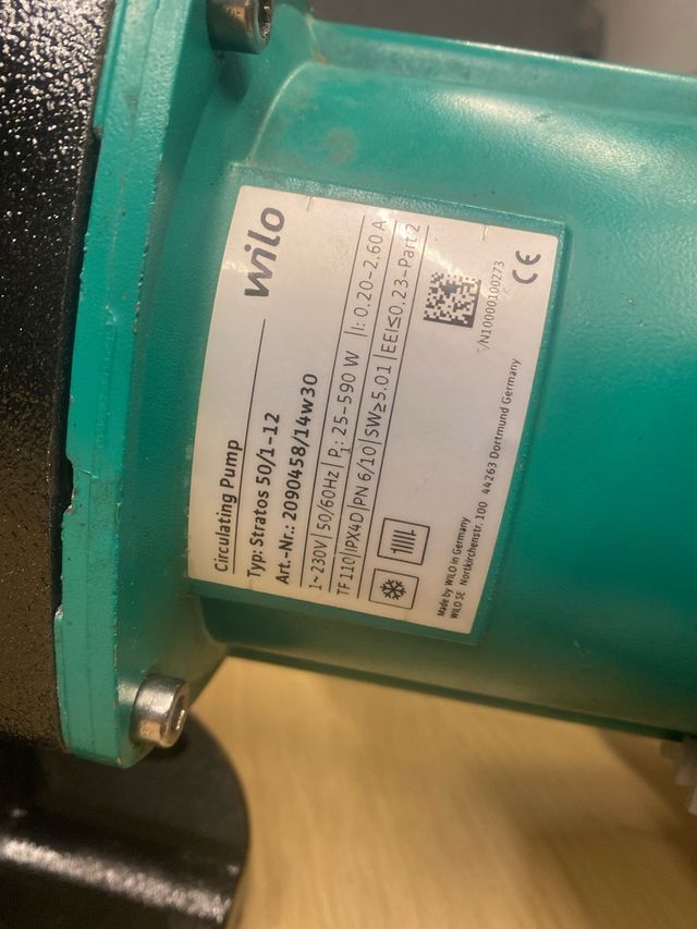 Bomba circuladora electrónica Wilo Stratos