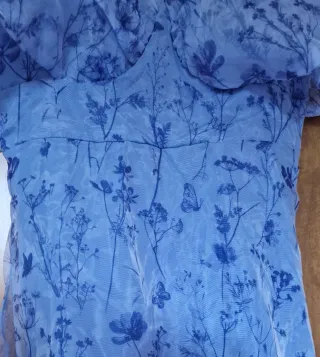 Abito cerimonia donna blu