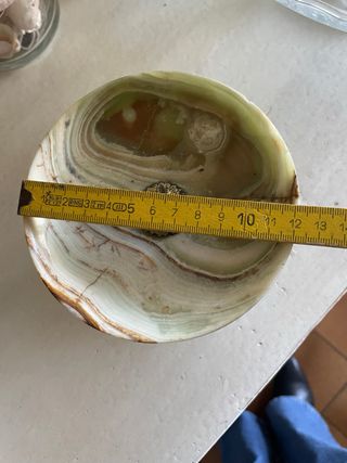 Alzata in onice d'epoca