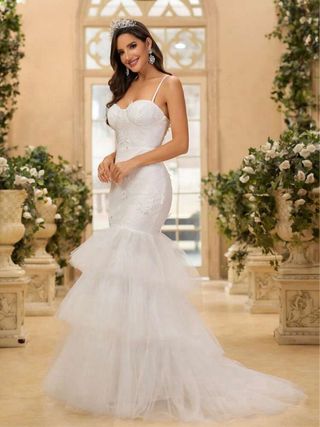 Vestido de Novia Cola Sirena