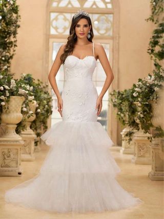 Vestido de Novia Cola Sirena