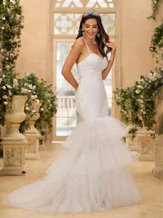 Vestido de Novia Cola Sirena