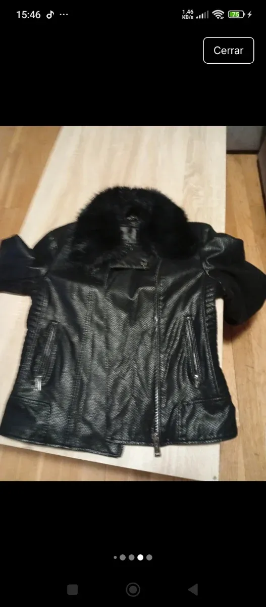 Chaqueta Guess Negra Mujer