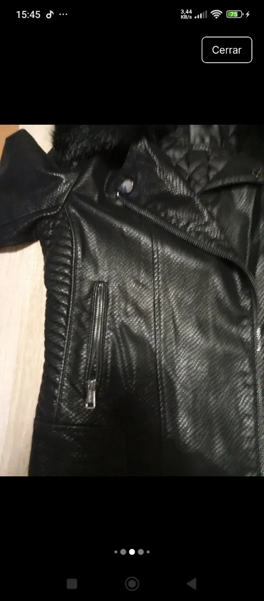 Chaqueta Guess Negra Mujer