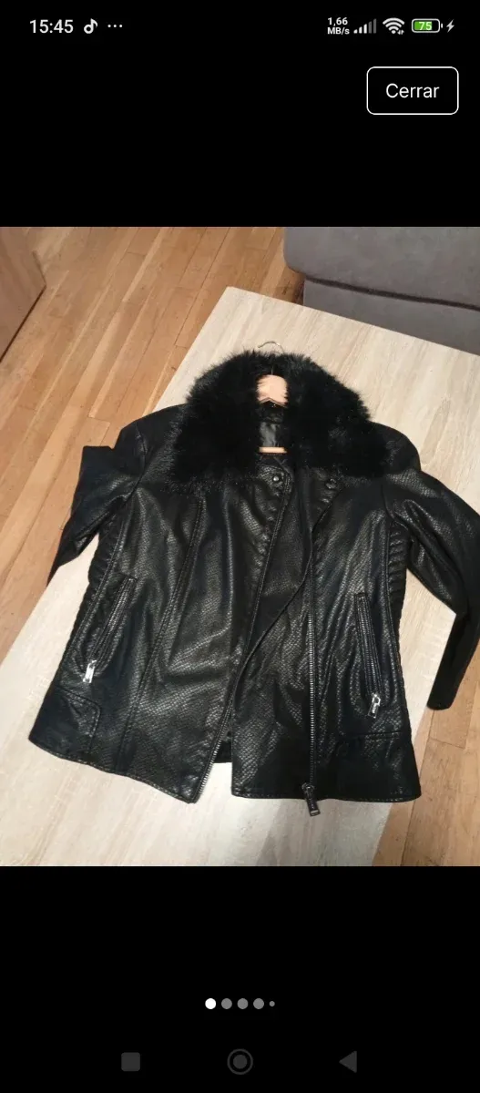 Chaqueta Guess Negra Mujer