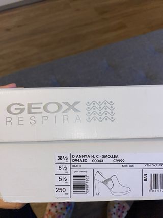 Geox D Annya High C Scarpe con Tacco Donna