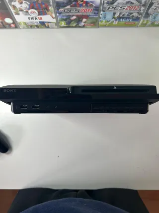 Consola PlayStation 3 Negra + Mando y Juegos