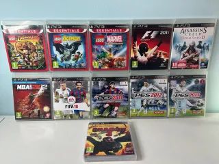 Consola PlayStation 3 Negra + Mando y Juegos