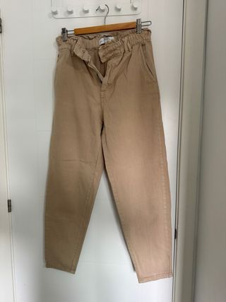 Lote Ropa Psntalones Mujer Zara Basic Talla S-M