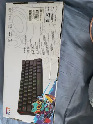 Teclado Mecánico RGB Rosa