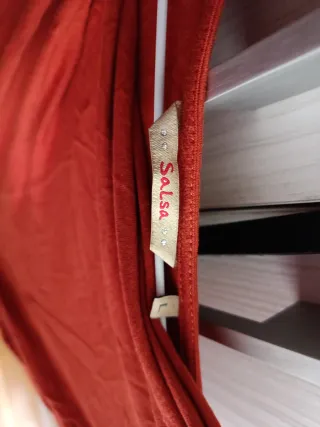 Vestido Salsa Jeans Naranja