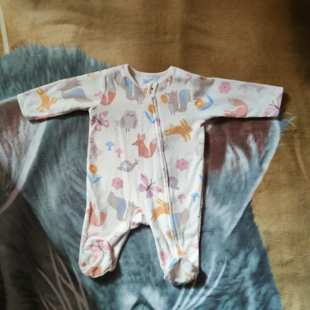 Tutina bimba fantasia bosco 3-6mesi