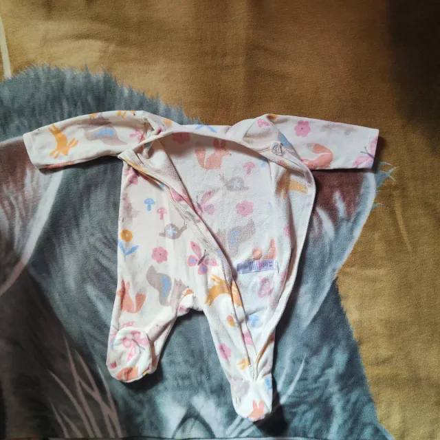 Tutina bimba fantasia bosco 3-6mesi