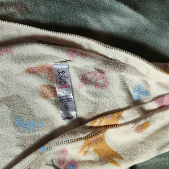 Tutina bimba fantasia bosco 3-6mesi