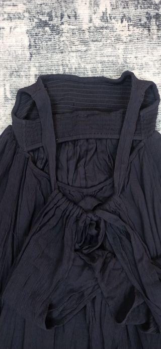 Vestido Largo Azul Escote Halter Free People