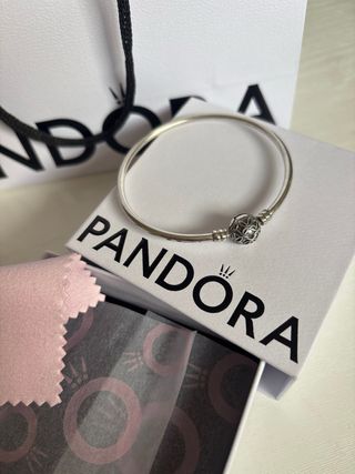Pulsera Pandora Rígida Plata