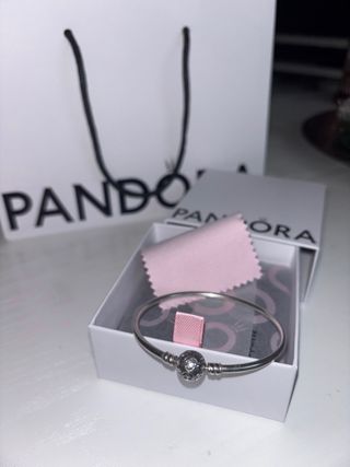Pulsera Pandora Rígida Plata