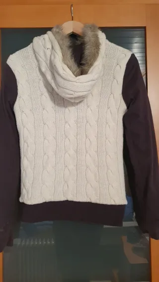 Chaqueta Benetton reversible con capucha