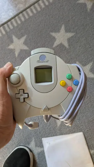 Mando Dreamcast con vibrador y memoria