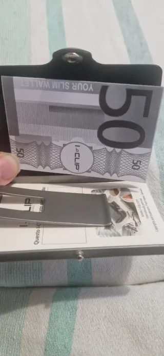 Portacarte/Portasoldi I-CLIP