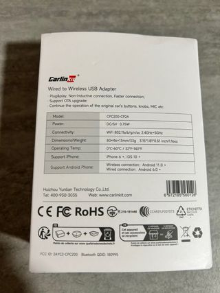 Carlinkit 4.0 CarPlay + Android Auto