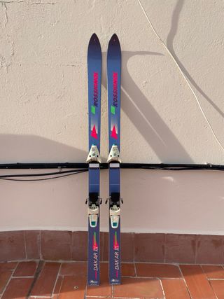 Esquís Rossignol Dakar III 140cm + Bastones