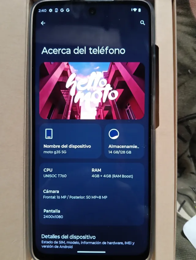 Motorola Moto G 35 5G