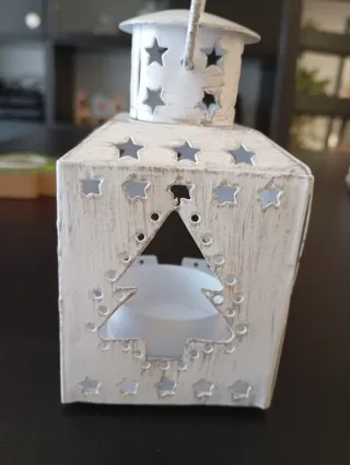 Porta candele Natale