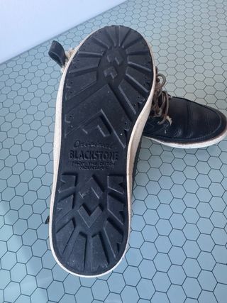 Stivaletti Blundstone neri con pelliccia