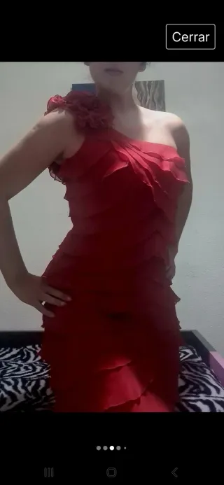 Vestido Sonia Peña Rojo