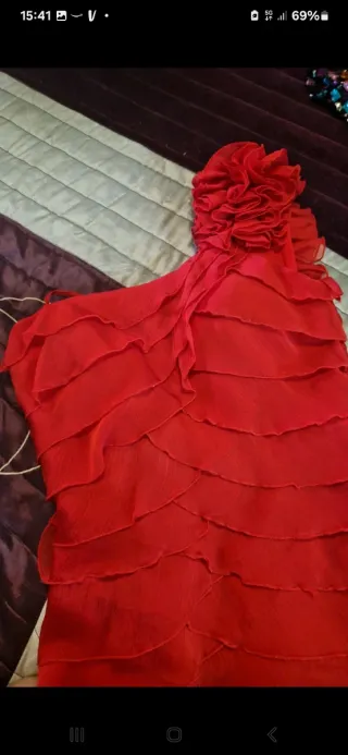 Vestido Sonia Peña Rojo