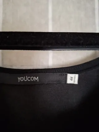 Top Corsé Terciopelo Negro