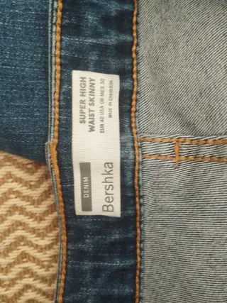 Pantalón vaquero pitillo mujer