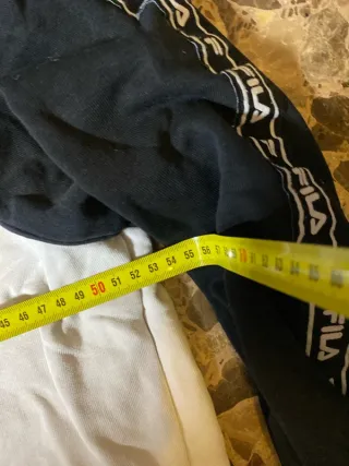 Sudadera Fila Blanca y Negra