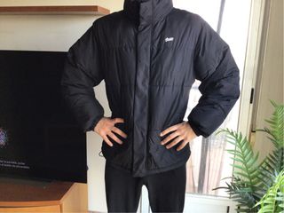 Abrigo pull&bear Negro