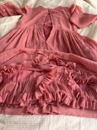 Vestido fiesta niña COCONUT rosa talla 13-14 años