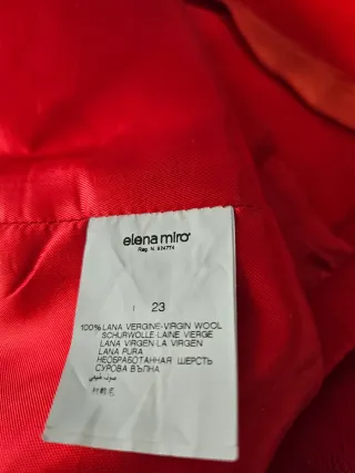 Completo donna Elena Mirò rosso