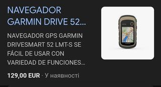 Navegador Garmin Drive 52 MT-S EU GPS coche 5