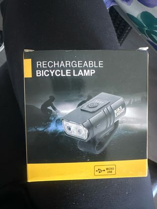 Linterna Bicicleta Recargable Micro USB