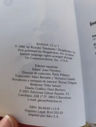 Ranma 1/2 1 (Spanish Edition)