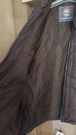 Giubbotto Timberland uomo nylon marrone beige