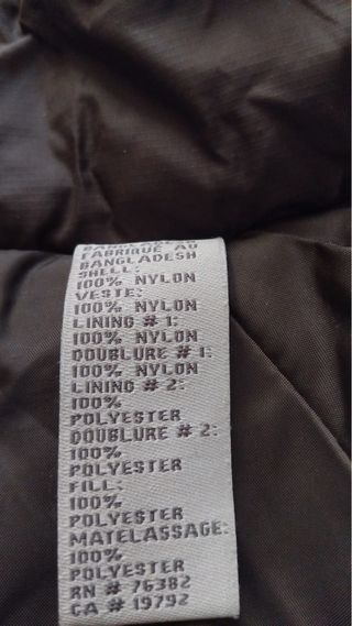 Giubbotto Timberland uomo nylon marrone beige