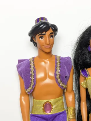 Yasmine y Aladdin watter jewel magic