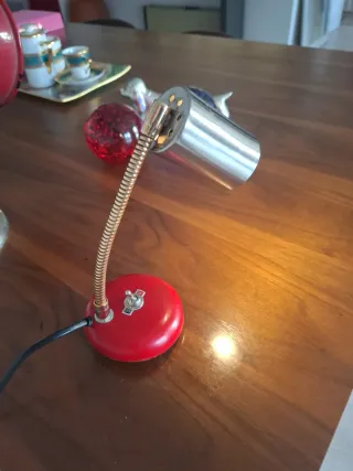 Lámpara de escritorio vintage restaurada