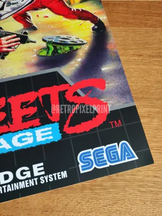 Lámina STREETS OF RAGE