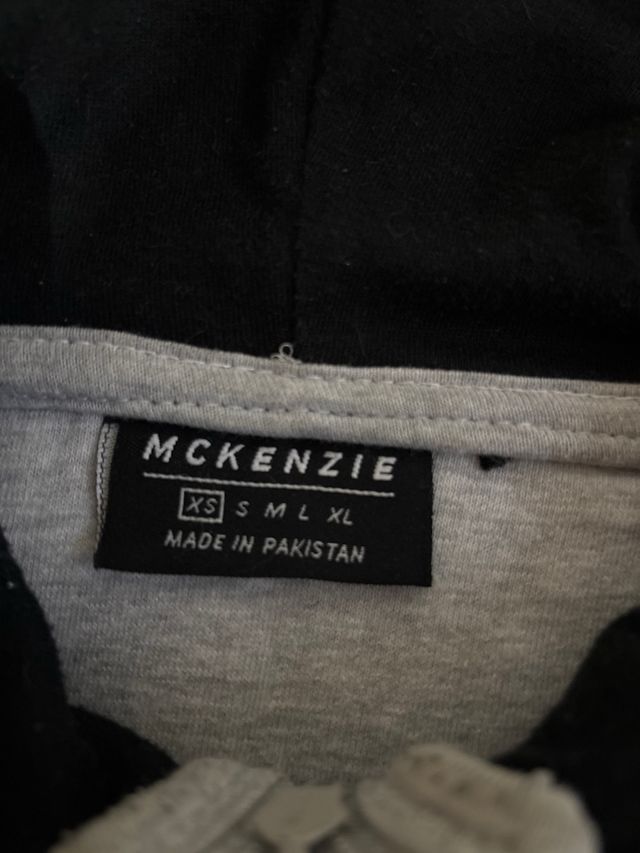 Chaqueta McKenzie gris con cremallera