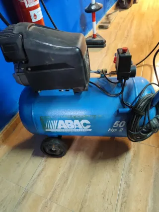 Compresor de aire ABAC Montecarlo 50L. No negociab