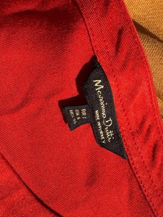 Camiseta Massimo Dutti Roja