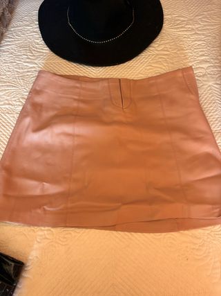 Falda Zara rosa